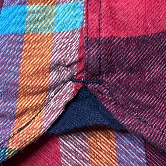 LOGG Multicolor Flannel Buttondown M - Picture 9 of 11